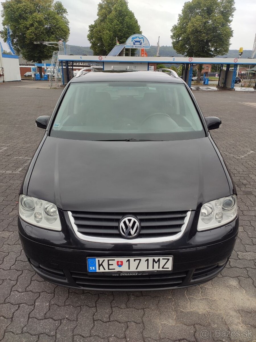 VW Touran 2005, 2.0 TDI, 103kW/143k, 7-miestny, DSG
