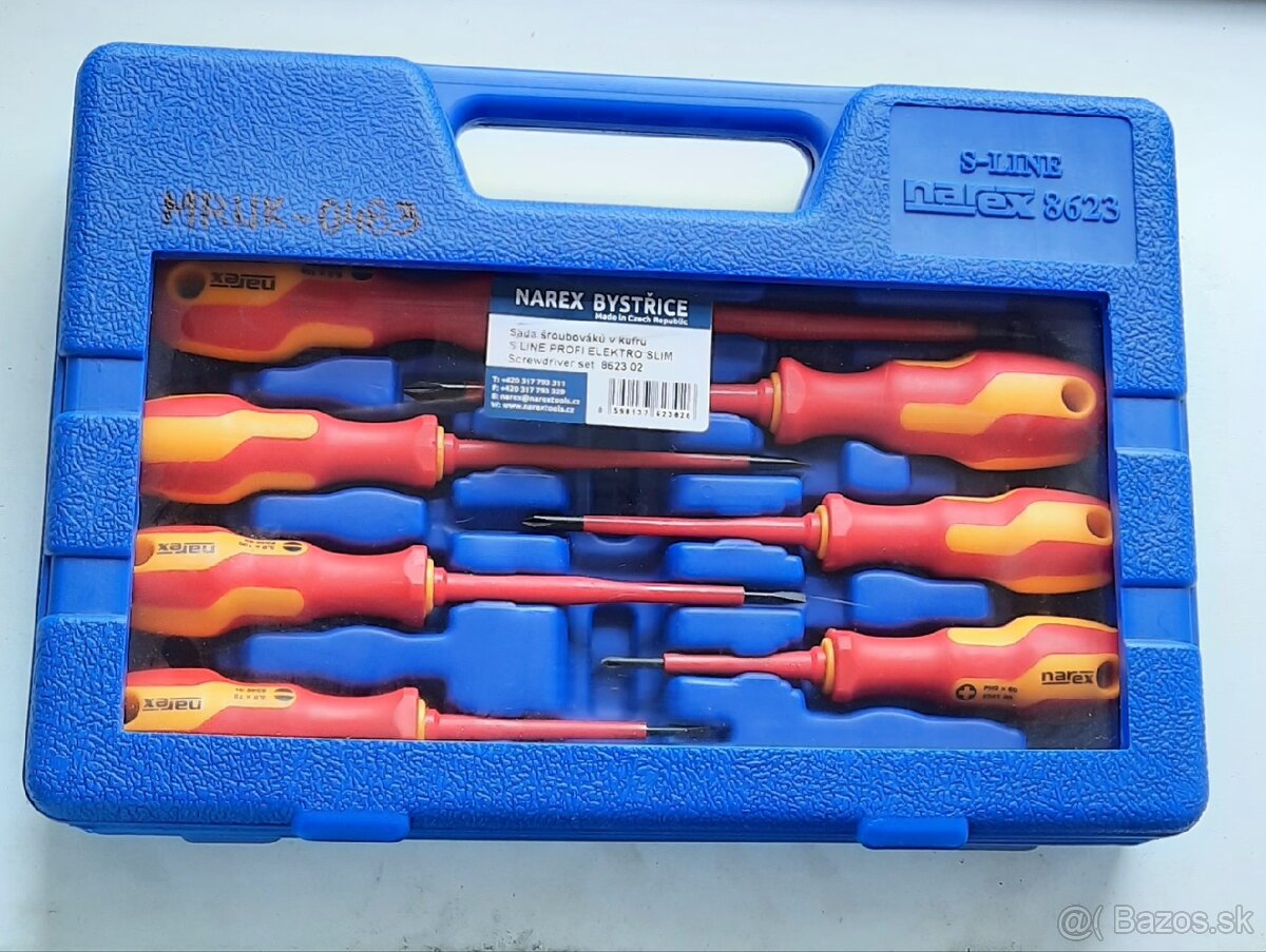 Sada skrutkovačov 7ks NAREX