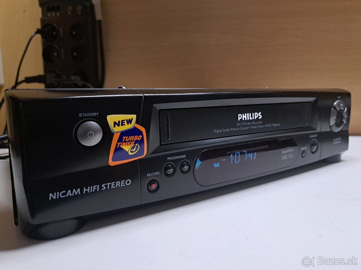 HI-FI Stereo Videorekordér PHILIPS VR510
