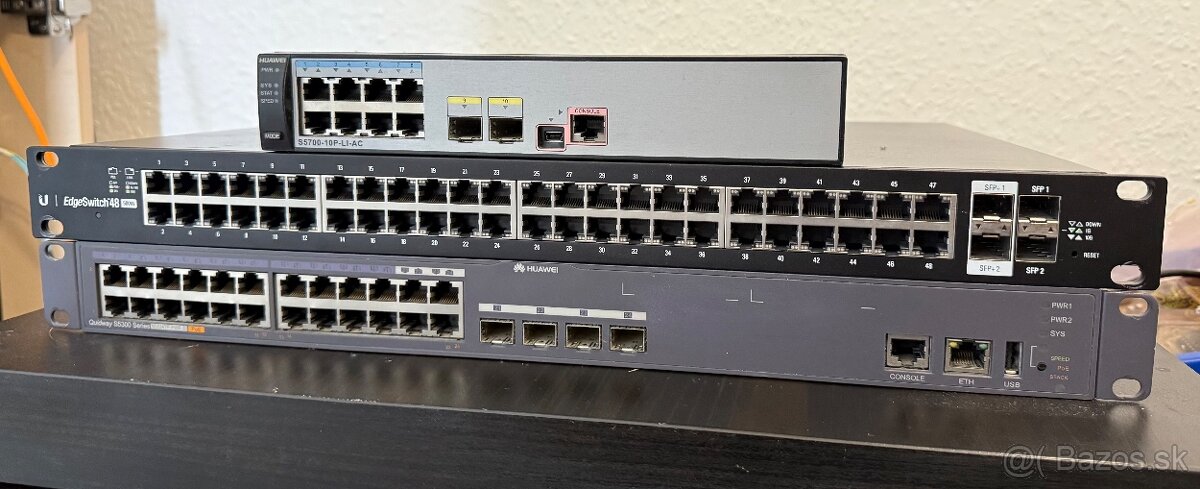 Switche Huawei a Ubiquiti
