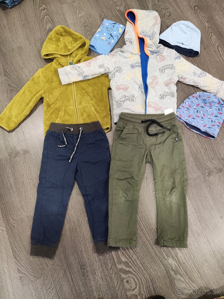 Teplejší set oblečenia
