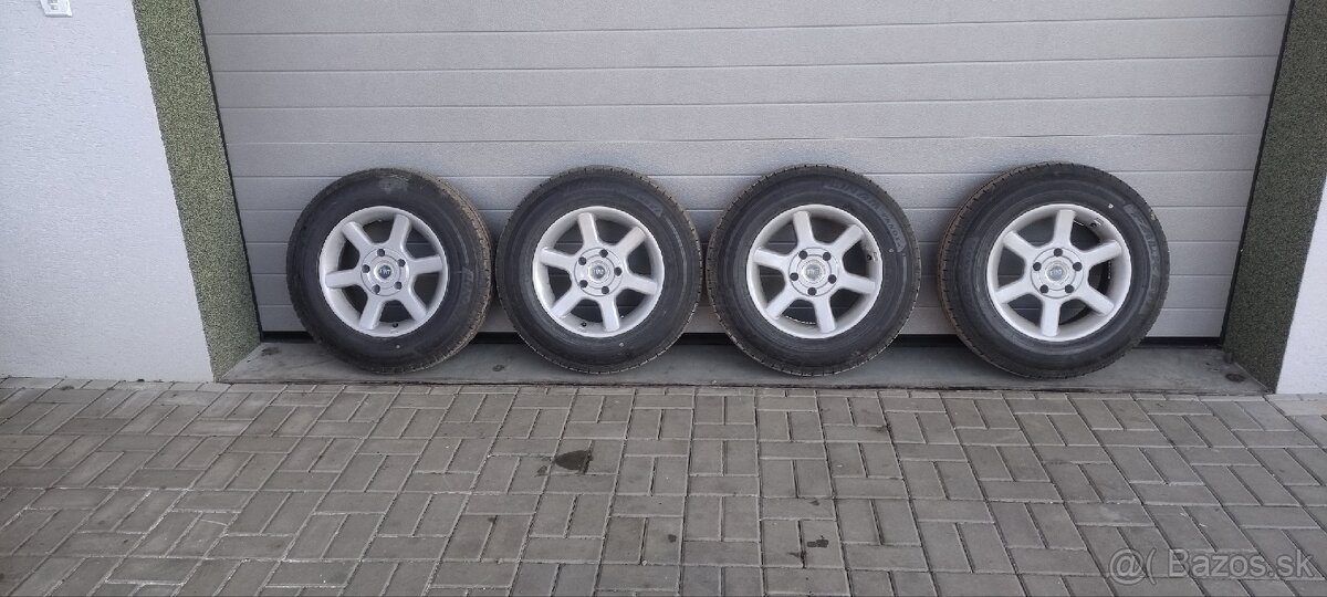 Hliníkové disky+ pneu Ducato boxer Jumper