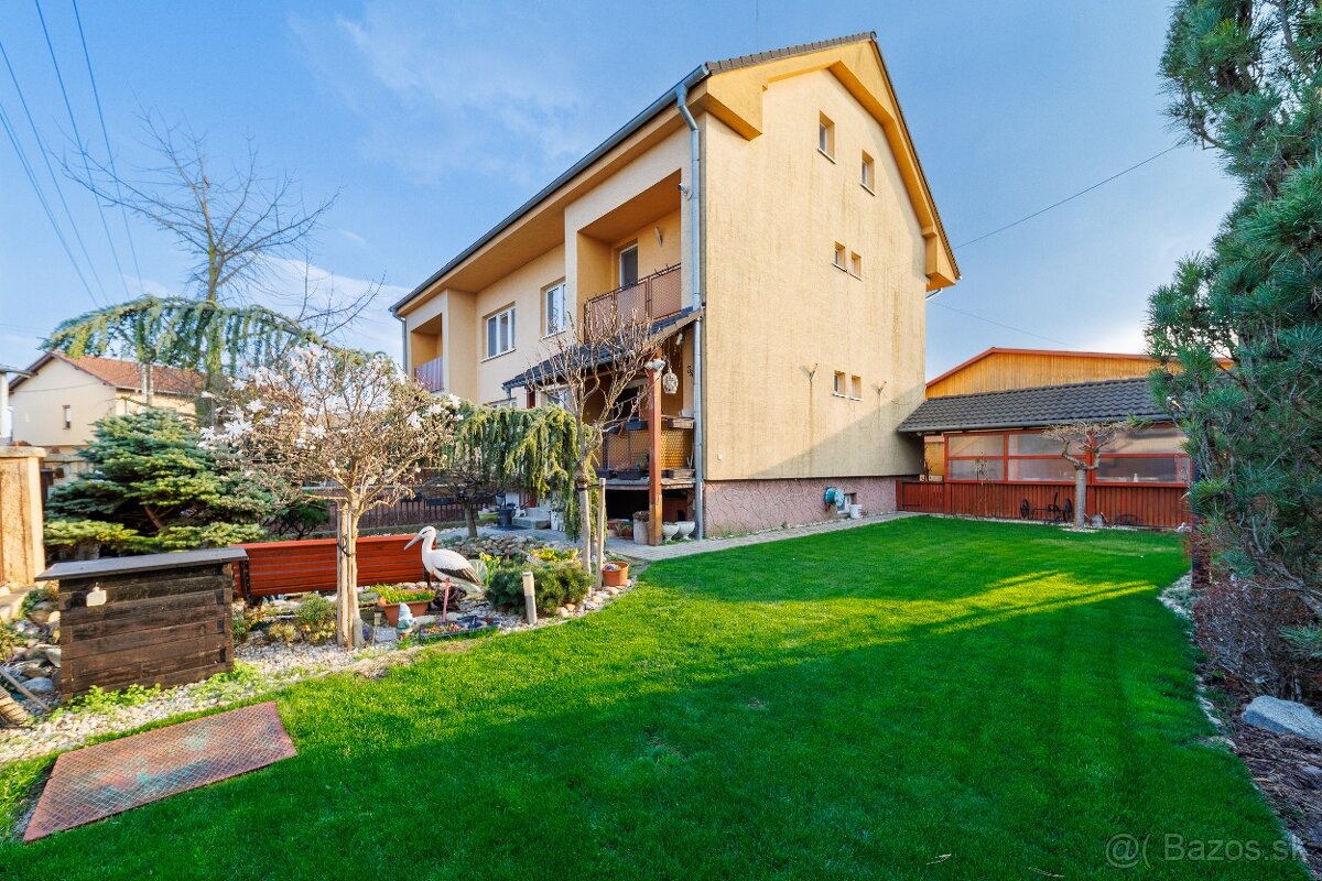 5-IZB RODINNÝ DOM, TOMÁŠOV, PREDZÁHRADKA, JAZIERKO, GARÁŽ