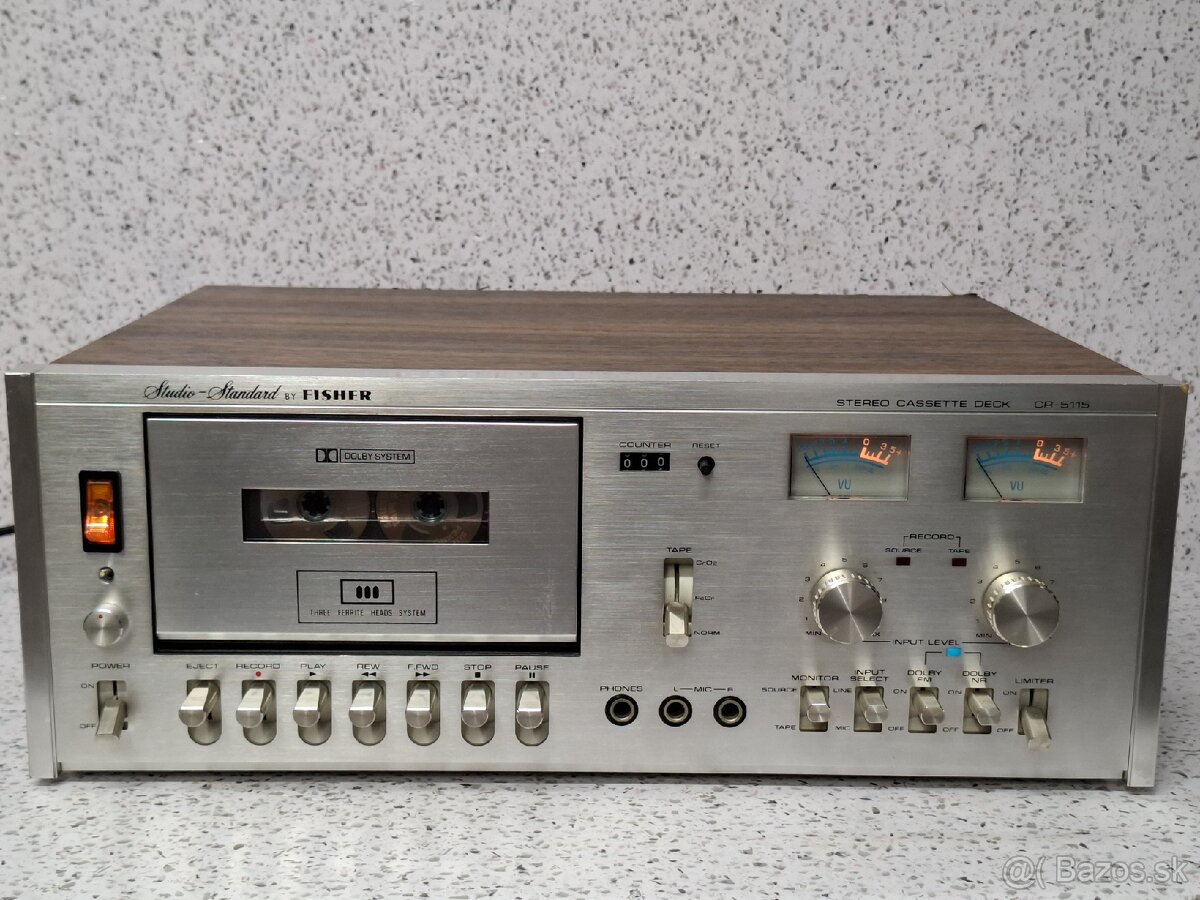 3-HEADS 》CR-5115 》Studio-Standard BY FISHER 》JAPAN