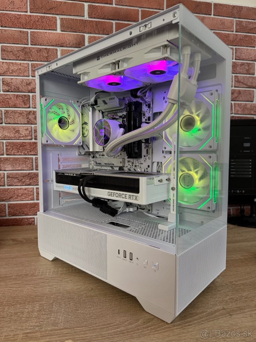 Herné PC: Ryzen 7 7800x3D, RTX 5070, 32GB RAM, 1T Nvme