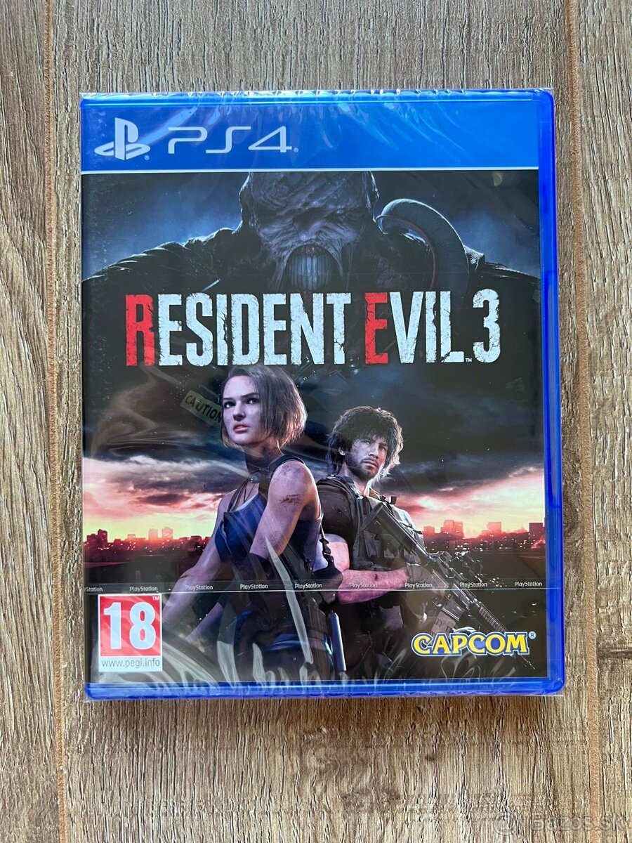 Resident Evil 3 ZABALENA na Playstation 4