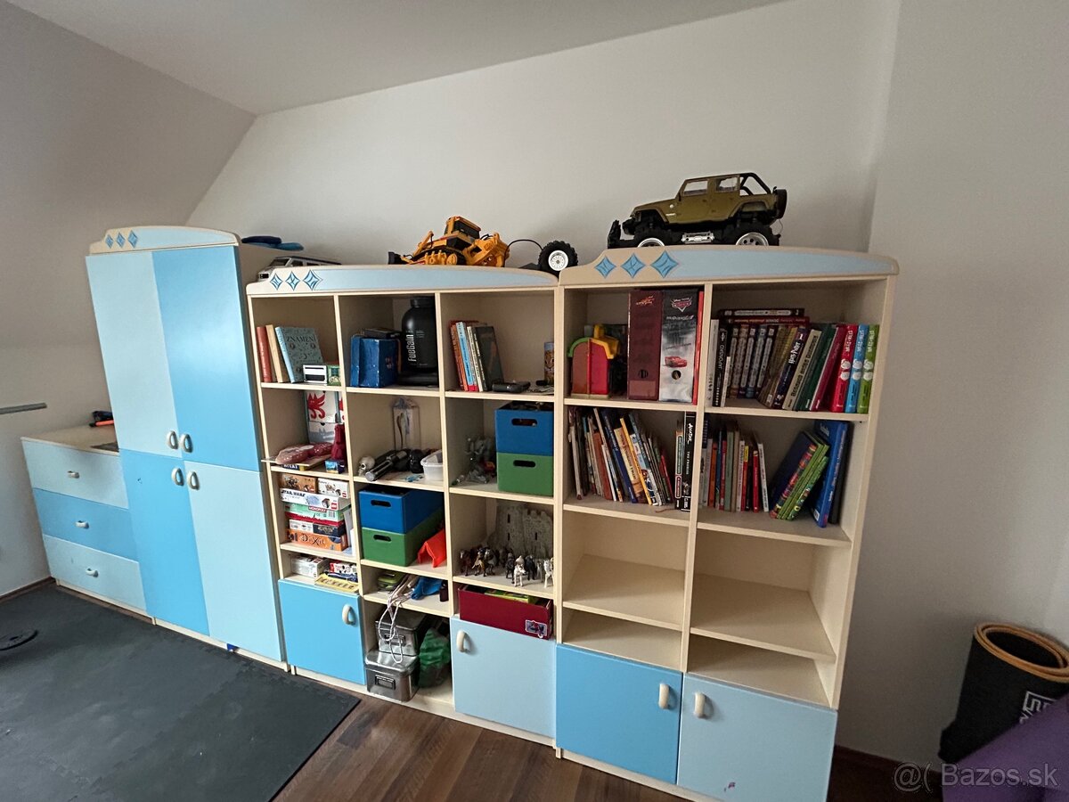 Meblik nábytok do chlapcenskej detskej izby
