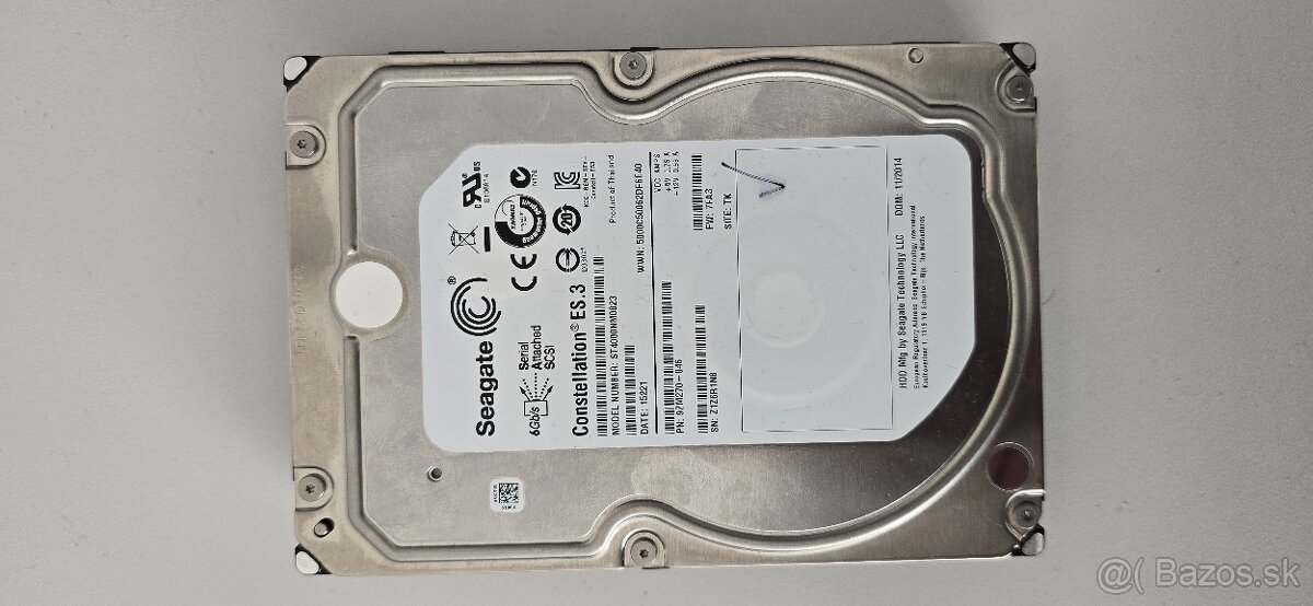HDD Seagate Constellation 4TB
