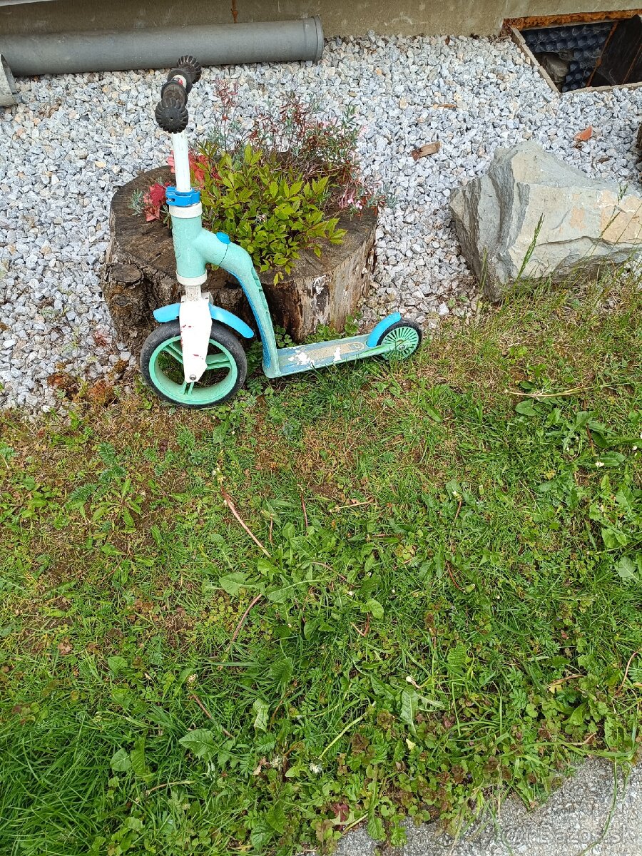 Kolobežka - odrážadlo 2v1