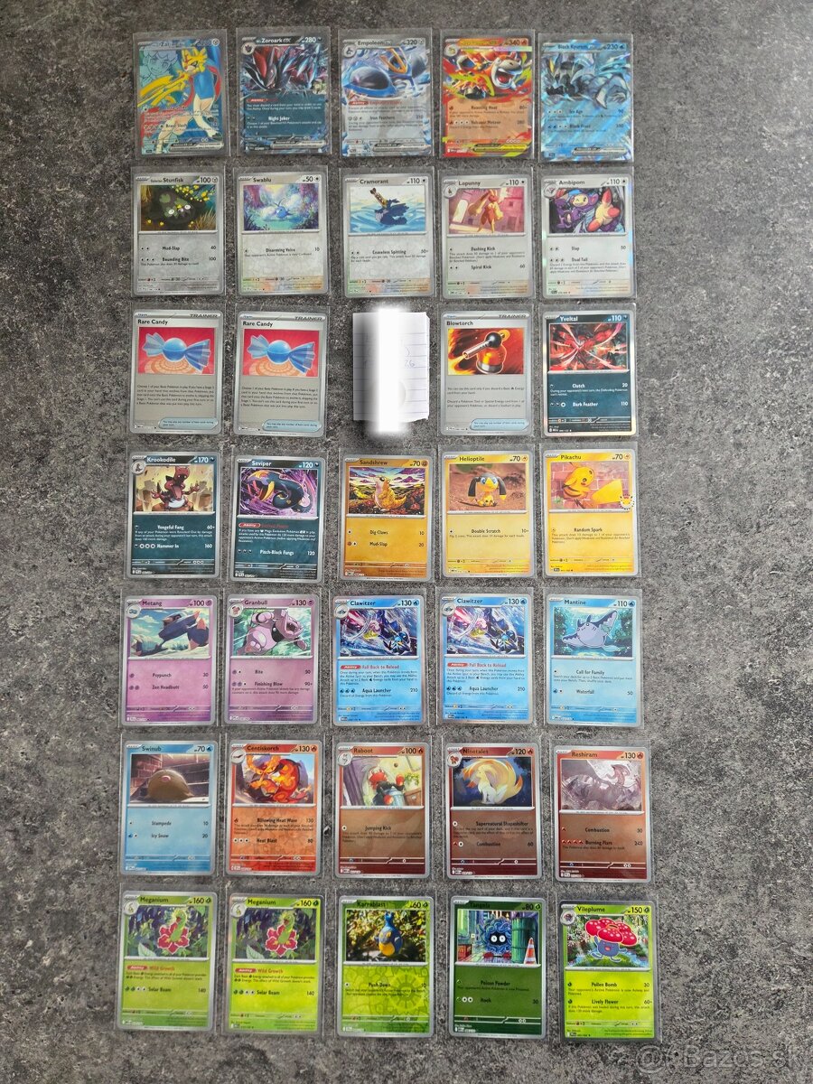 Pokemon karty FULL ART HOLO