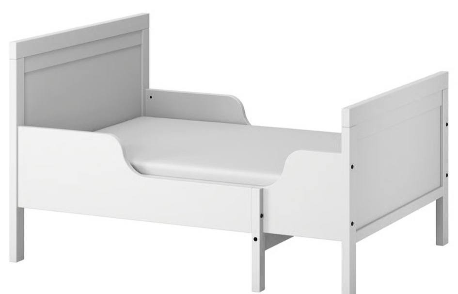 Detská posteľ rastúca s roštom a matracom (IKEA)