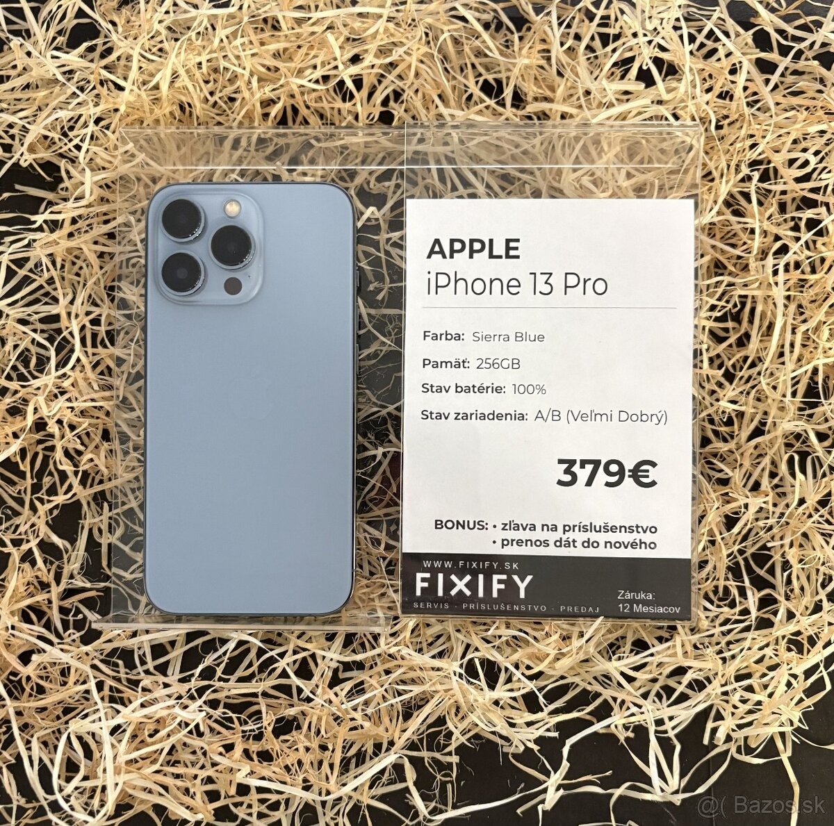 Apple iPhone 13 Pro Sierra Blue - 256 GB