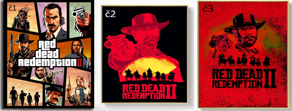 Red dead redemption 2 plakát 30x40cm