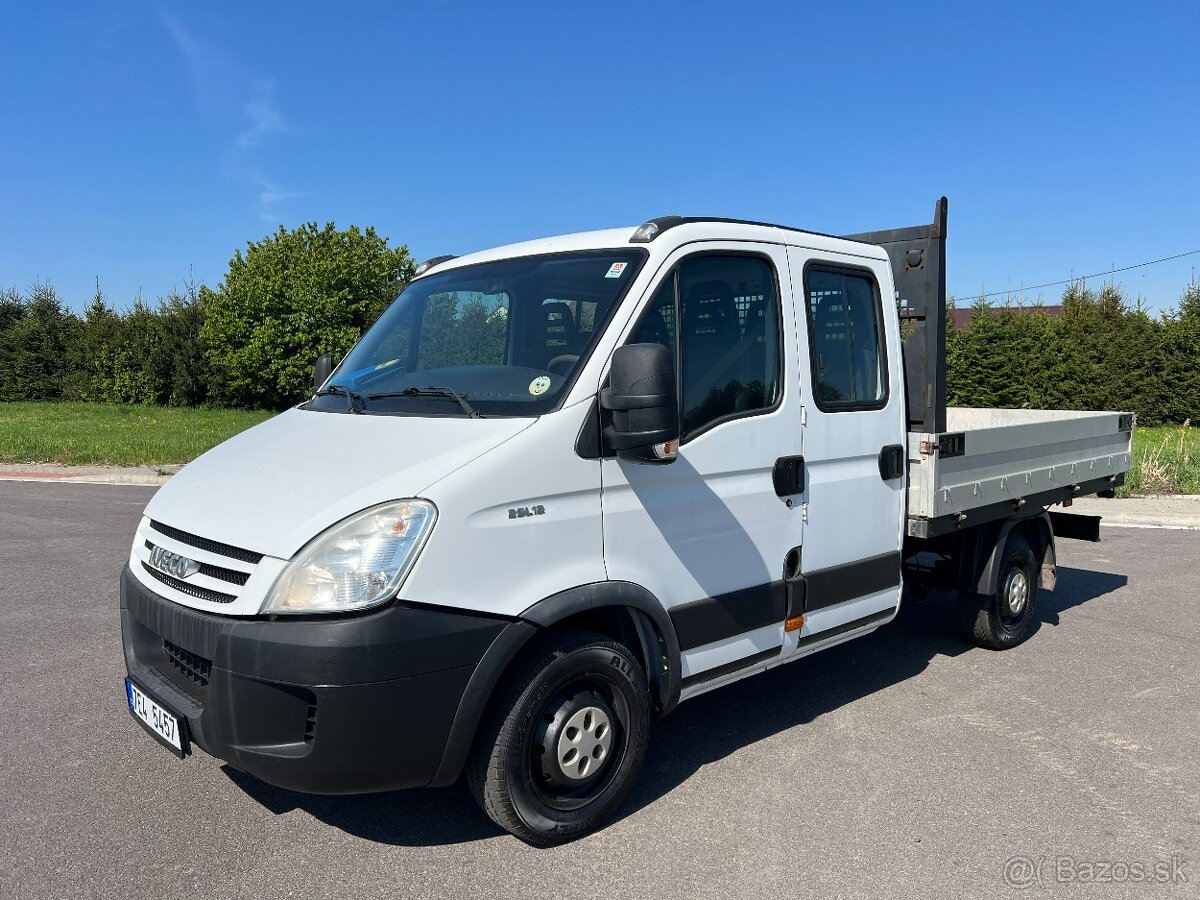 Iveco Daily 2.3d 16V 85kw, valník , 7 míst