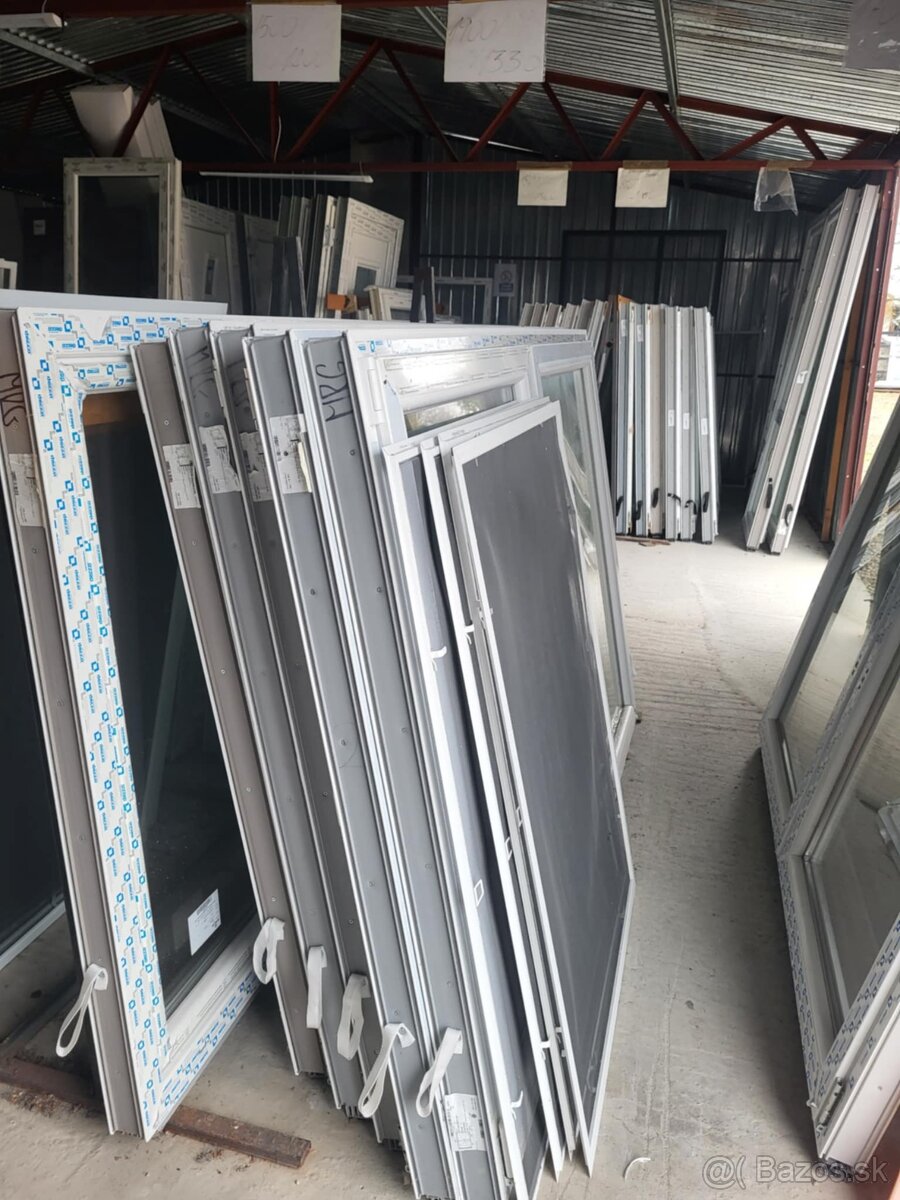 Plastové okna ALUPLAST 6kom rôzne rozmery