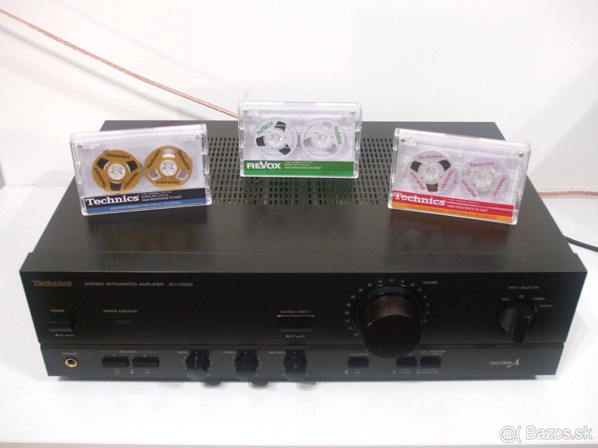 125W zosilnovac TECHNICS SU-VZ220 trieda New Class A = Japan