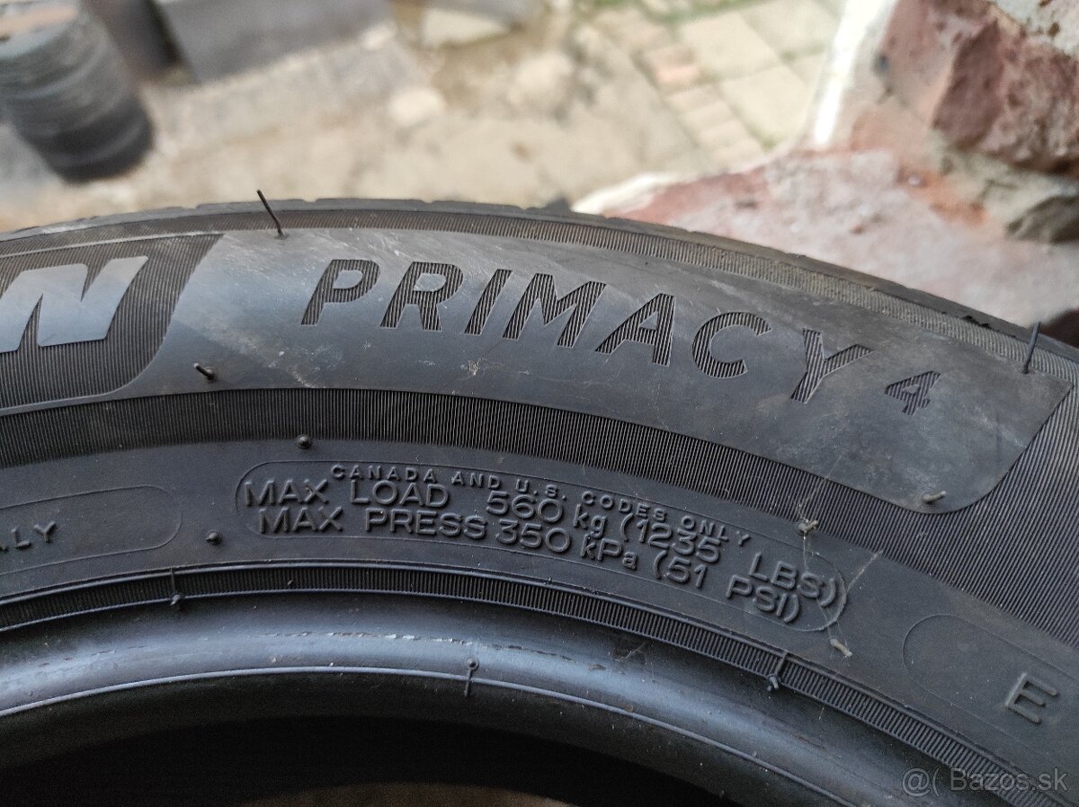 185/65 R15 Michelin primacy 4