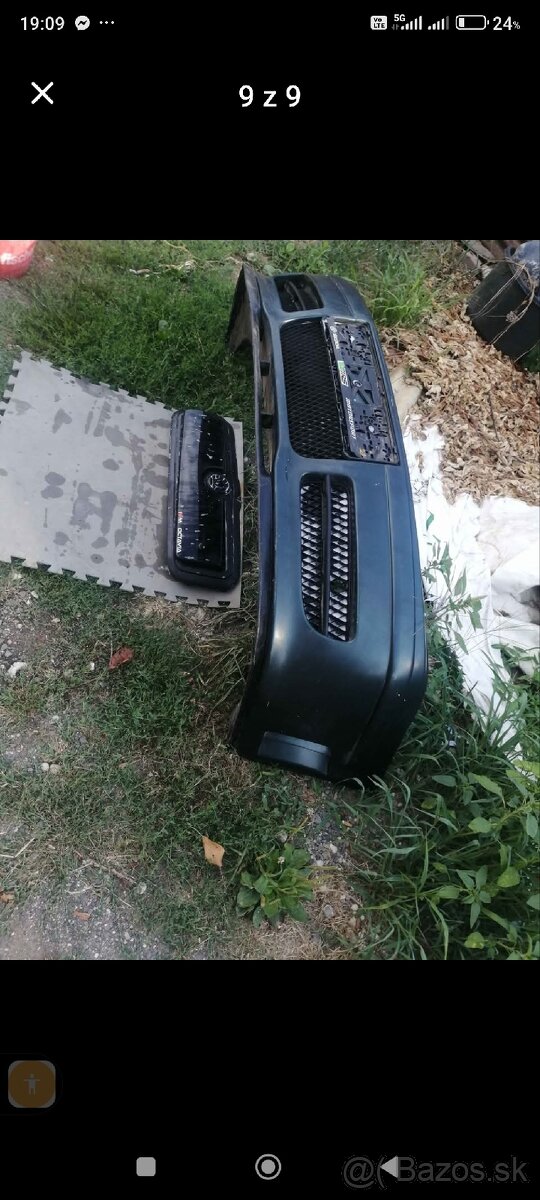 Predám predný RS nárazník kompletný SKODA OKTAVIA 1