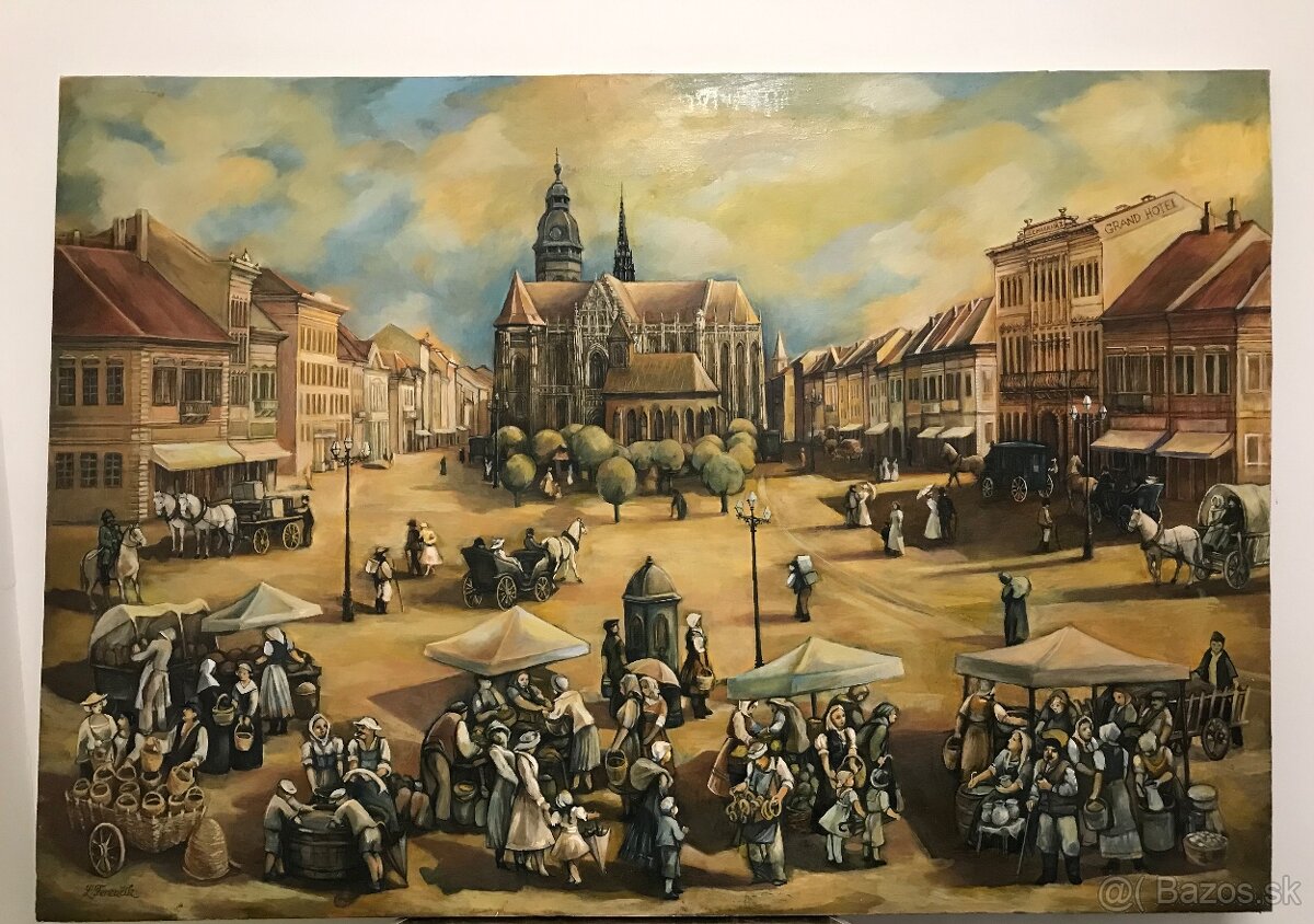 Olejomaľba Staré Košice