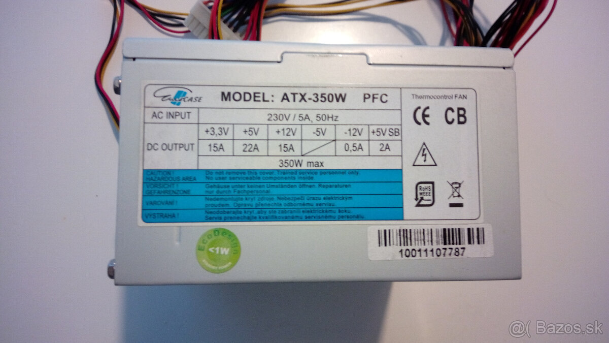 Predám napájací zdroj PC ATX.