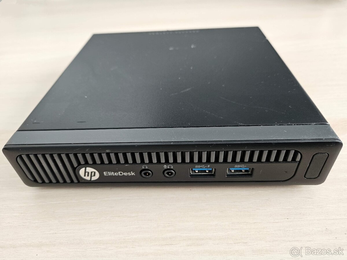 HP Elitdesk 800 G1 DM, i5-4590T, 16GB RAM, 256GB SSD