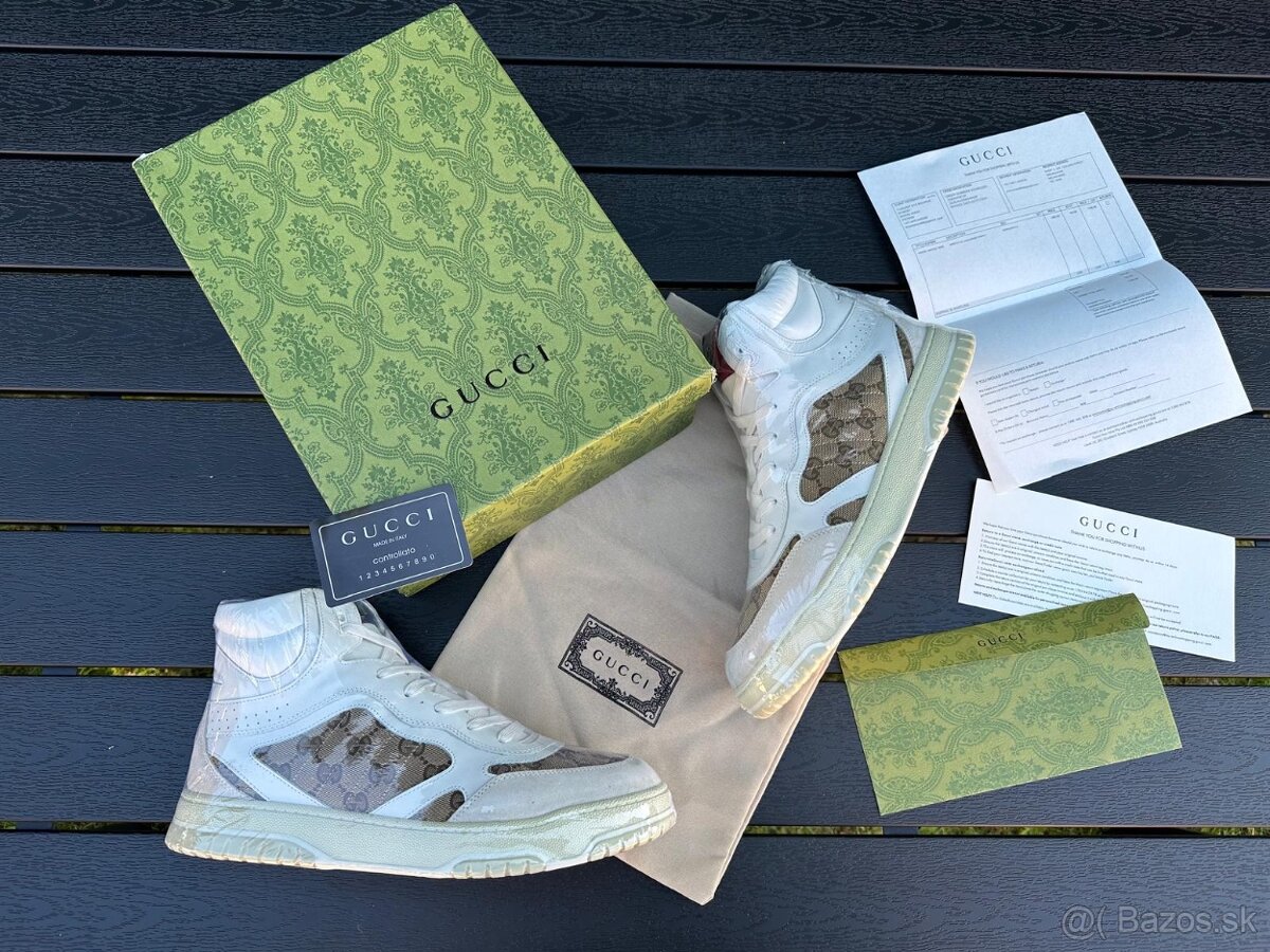 Gucci tenisky full balenie Komplet