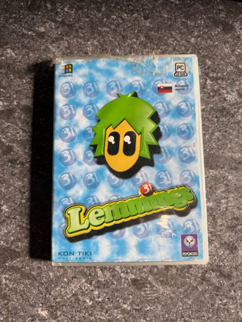 Lemmings 3D (1995) – Neotvorené v originálnom obale