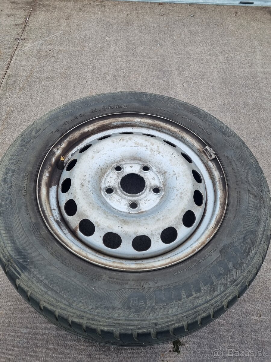 Plechové disky na VW caddy 5x112 R15 lacno