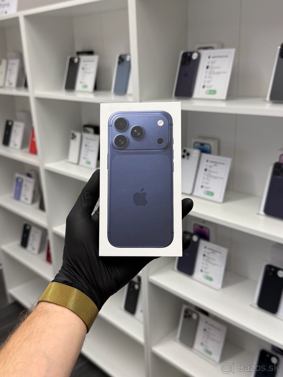 ZÁRUKA 2 ROKY /  NOVÝ Apple iPhone 17 Pro 256GB Deep Blue
