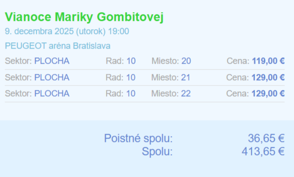 Marika Gombitova - koncert 9.12.2025