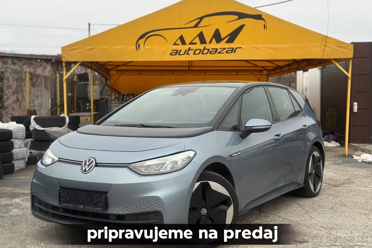 VWID.3 58kWh/150KW -68tis. KM- Pro Performance