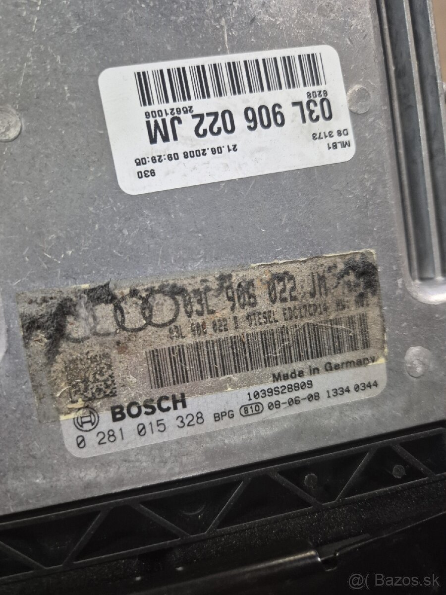 Riadiaca jednotka audi a4 a6 2.0 tdi 03L906022JM