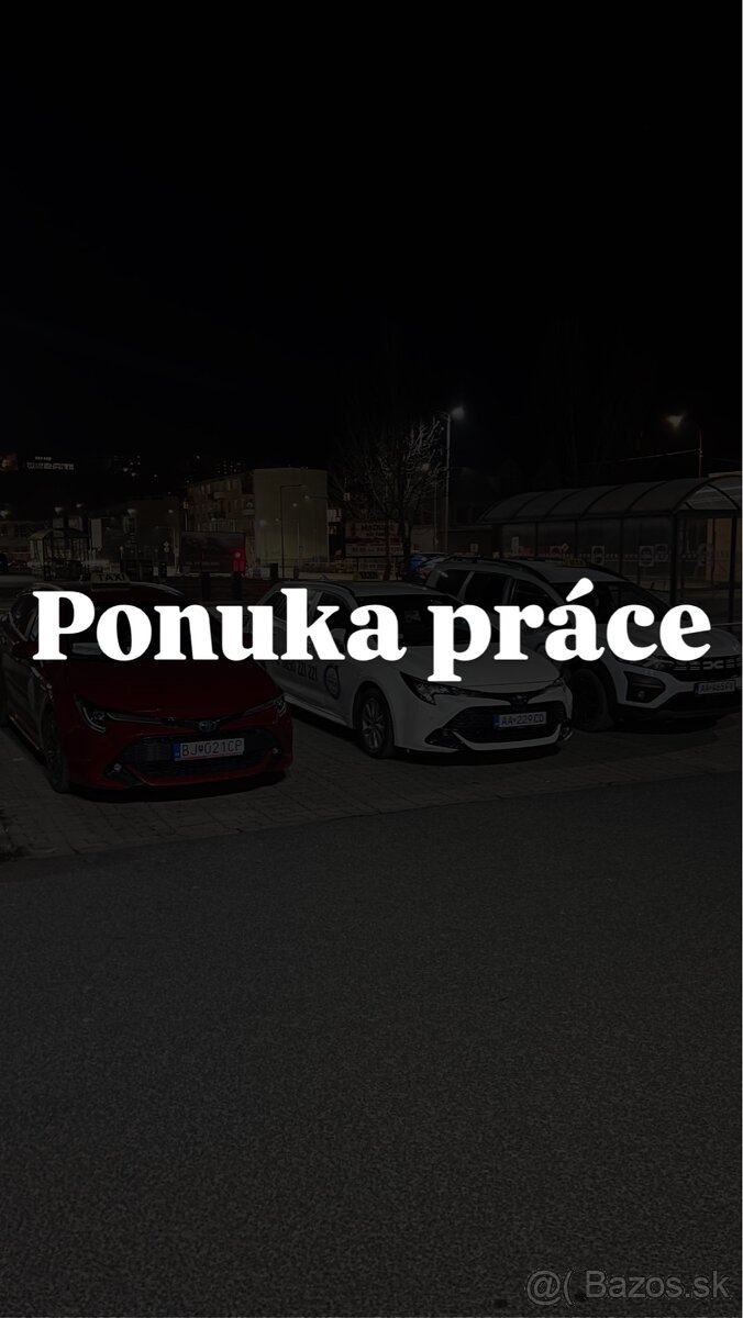 Hľadáme vodiča skupina B