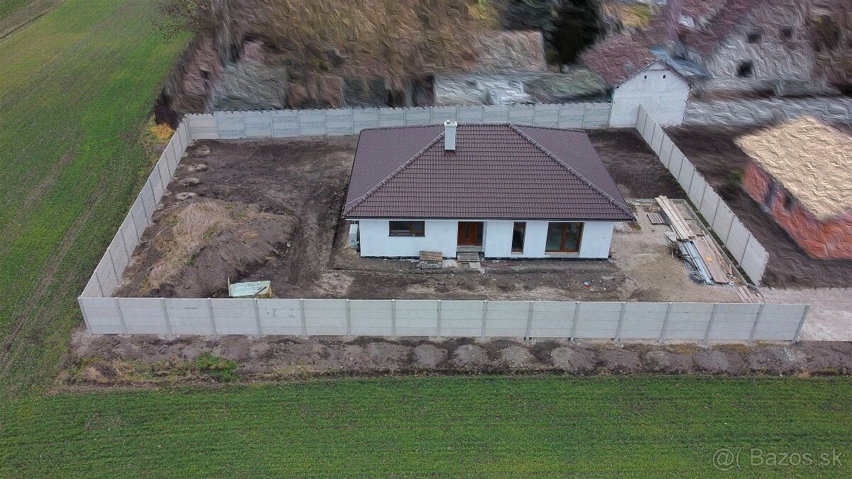 NOVOSTAVBA – 4 izbový rodinný dom – 35 minút od centra BA