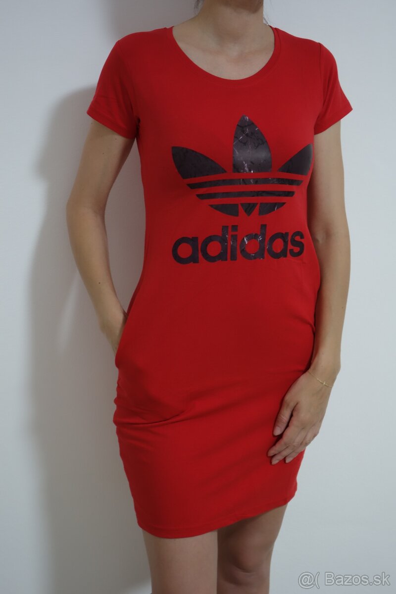 adidas saty cervene