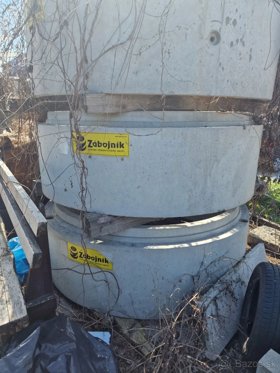 Betonove skruze 1500priemer 500výška