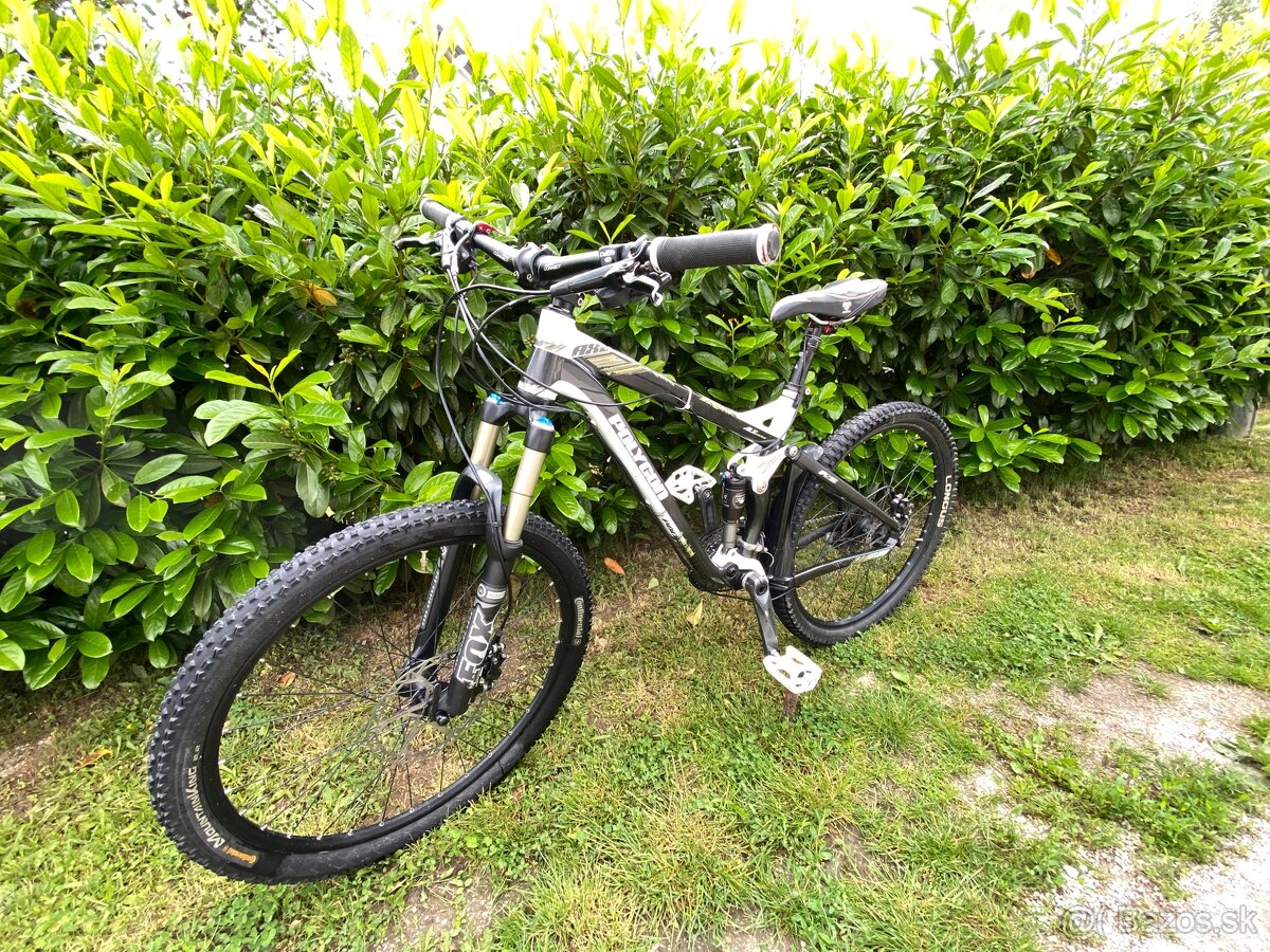 Celoodpružený bicykel Polygon AX2.0 – FOX výbava, S