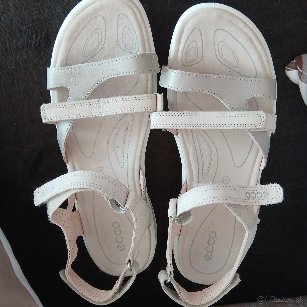 Ecco kozene sandale, nove, velkost 40
