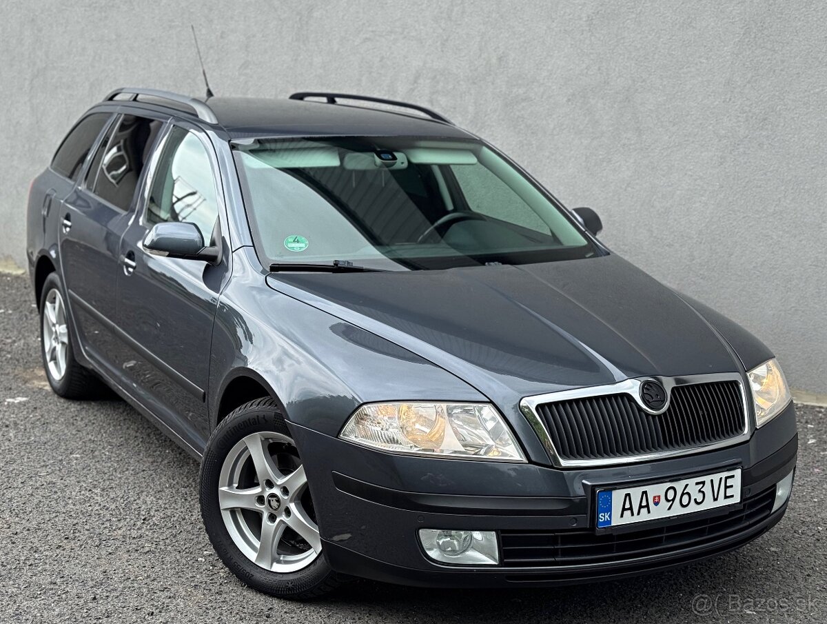 ŠKODA OCTAVIA II 1.9TDI BEZ DPF ELEGANCE ŤAŽNÉ+ SENZORY