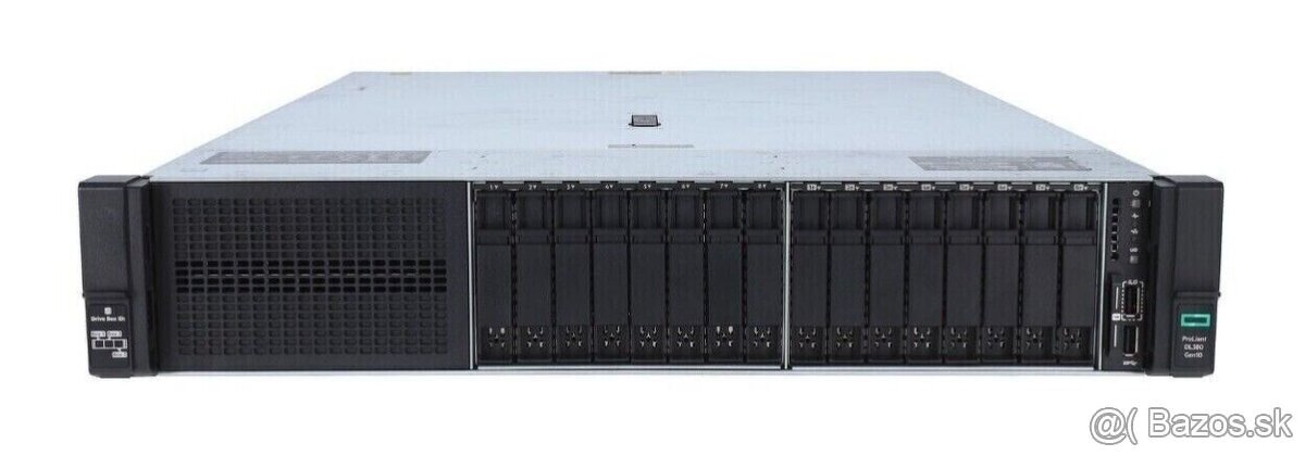 HP DL380 G10 - 2xGOLD 6138, 128GBRAM DDR4,8xSata,8xNVMe