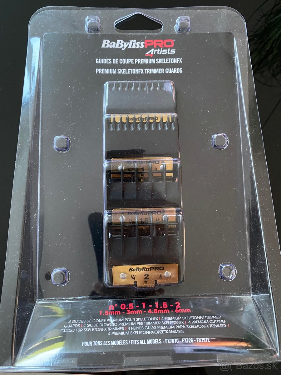 Náhradné nadstavce BaByliss Pro FXPTGE