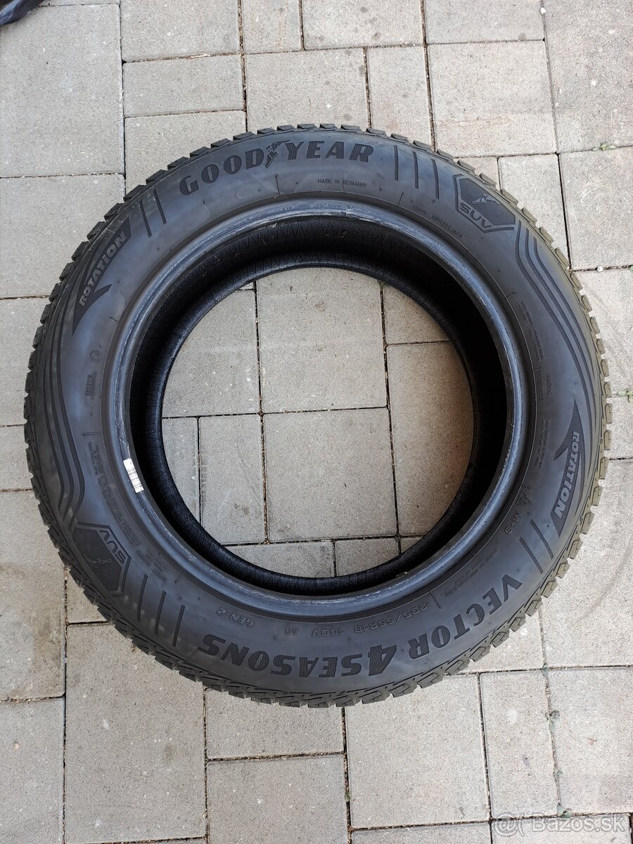 Celoročné pneumatiky 235/55/18