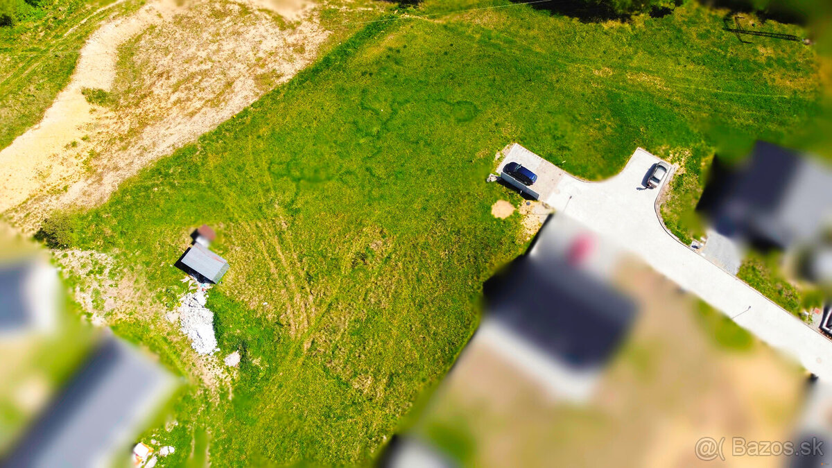 ZĽAVA Stavebný pozemok s projektom rodinného domu, Sučany,