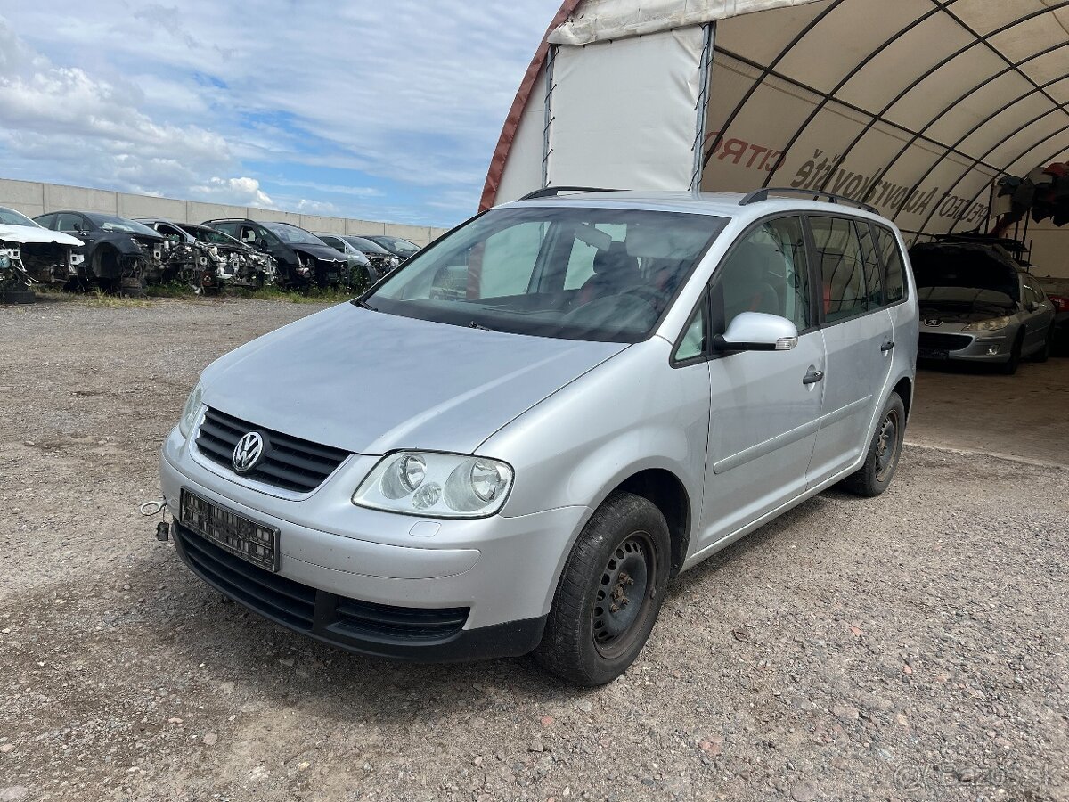 VW Touran 1,9TDI 77KW BLS rok 2006 prodám díly