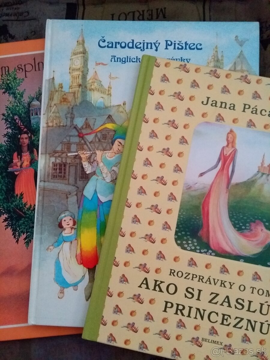 Rozprávky-Pištec,Strieborné,Zlaté, O Princeznách-2xCelia