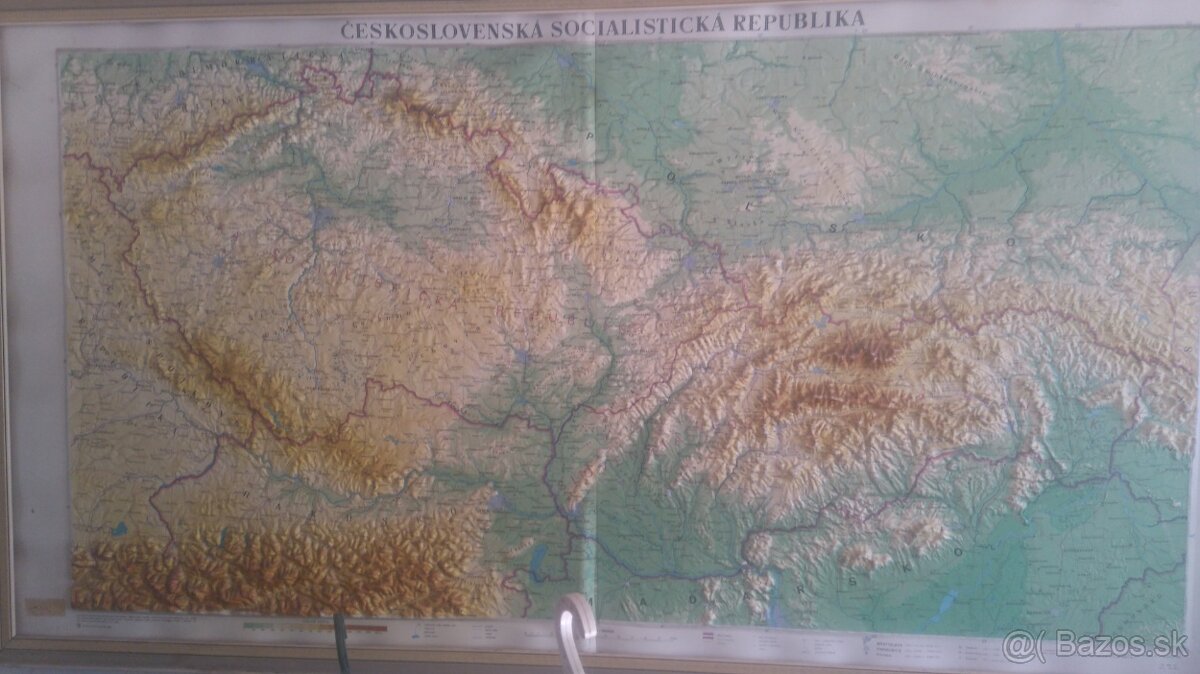 Mapa ČSSR