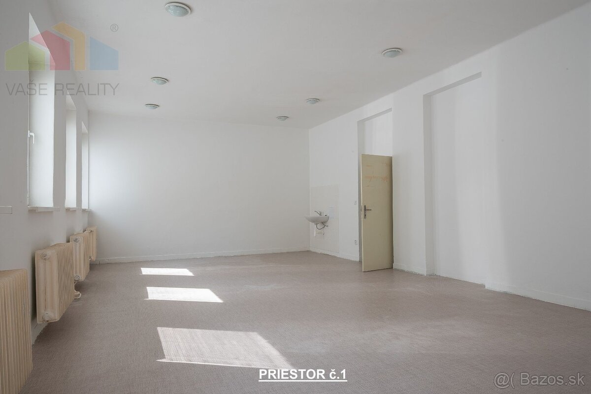 Na prenájom kancelársky priestor, 48 m², Herlianska ulica, R