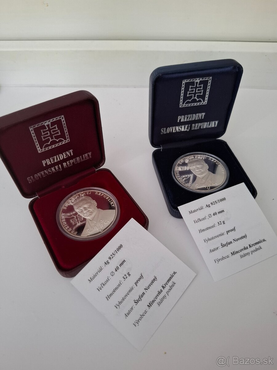 Predam pamätnú medailu