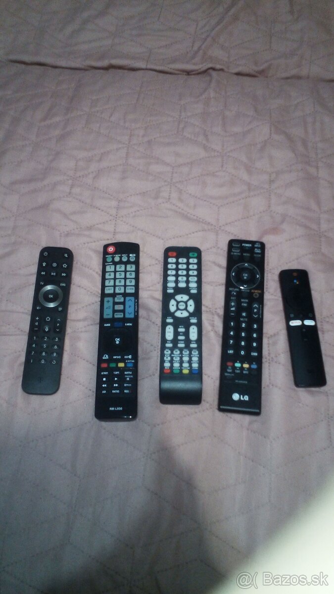 Ovladače na Smart TV aj na obyčajné TV