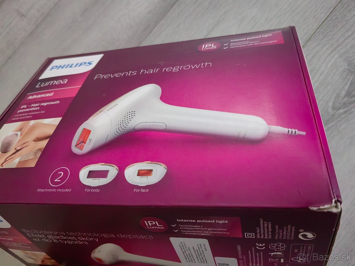 Philips Lumea IPL epilator